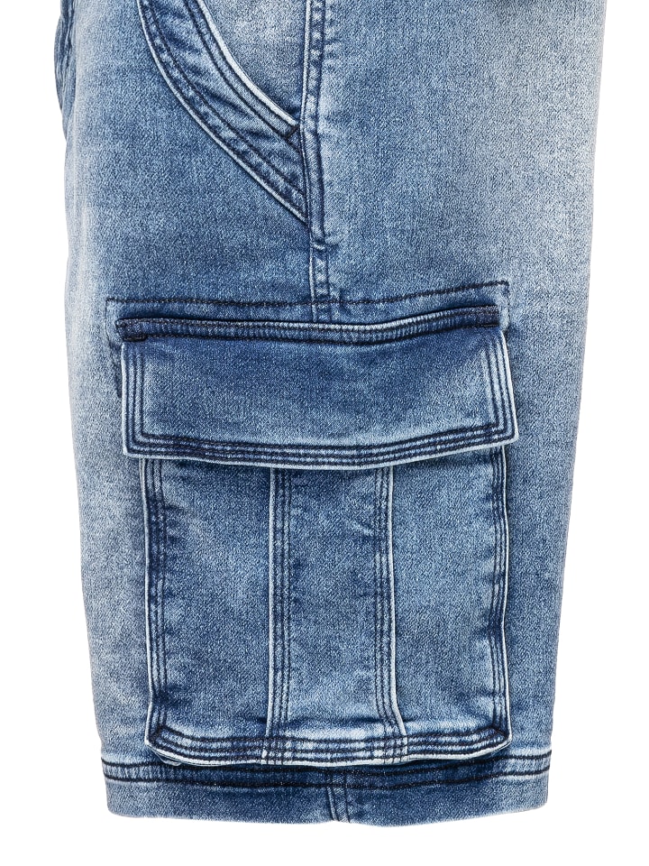 Amaci&Sons Jeansshorts FORT LEE in Storm Blue günstig kaufen