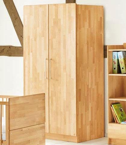 Pinolino® Kinderkleiderschrank Natura 2-türig; Made in Europe