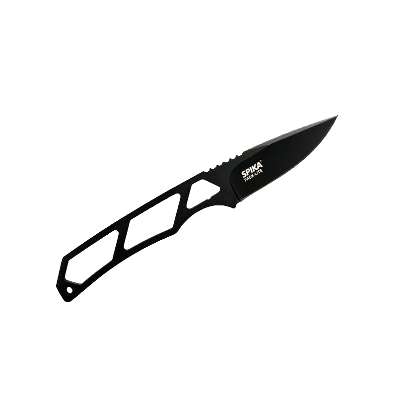 Spika Packlite Messer Fixed blade (schwarz)