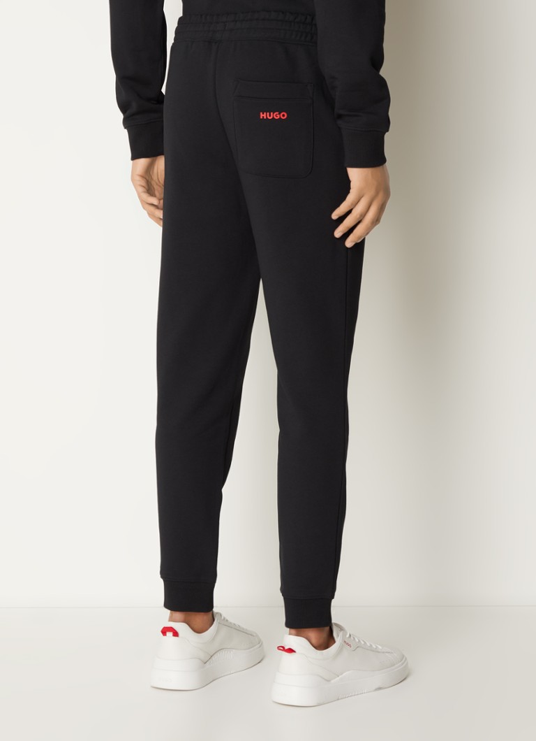 Pantaloni de trening conici HUGO BOSS Drada cu logo imprimat