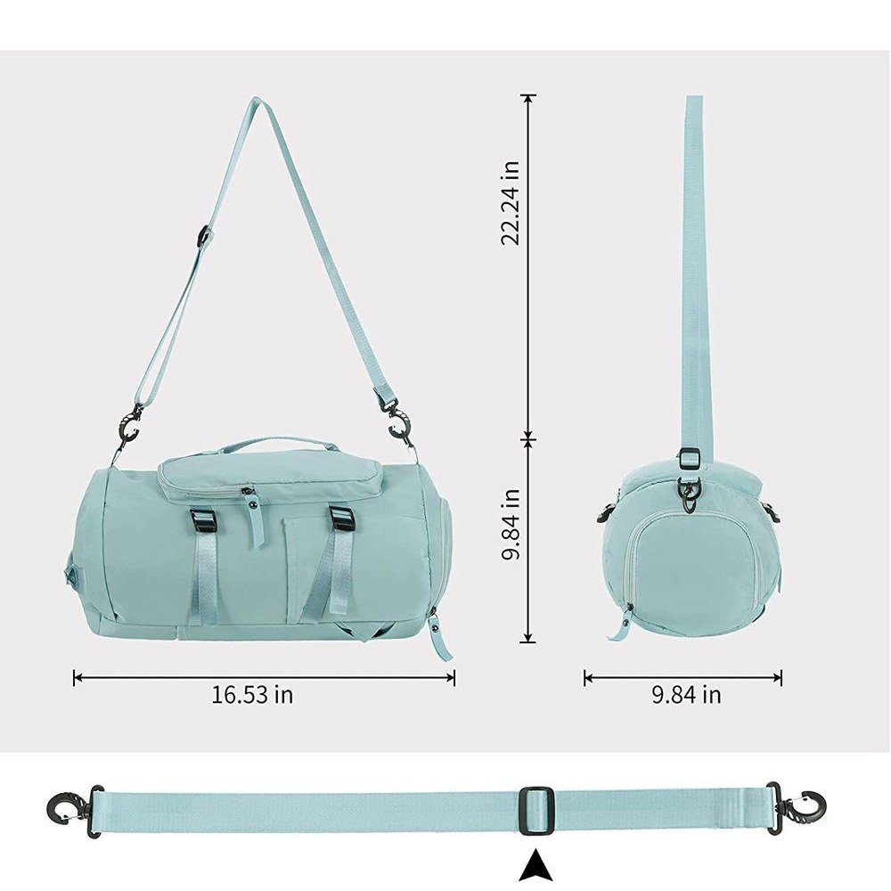 YANN Reiserucksack Handgepäck-Rucksack, wasserdichter Sportrucksack mit großer Kapazität