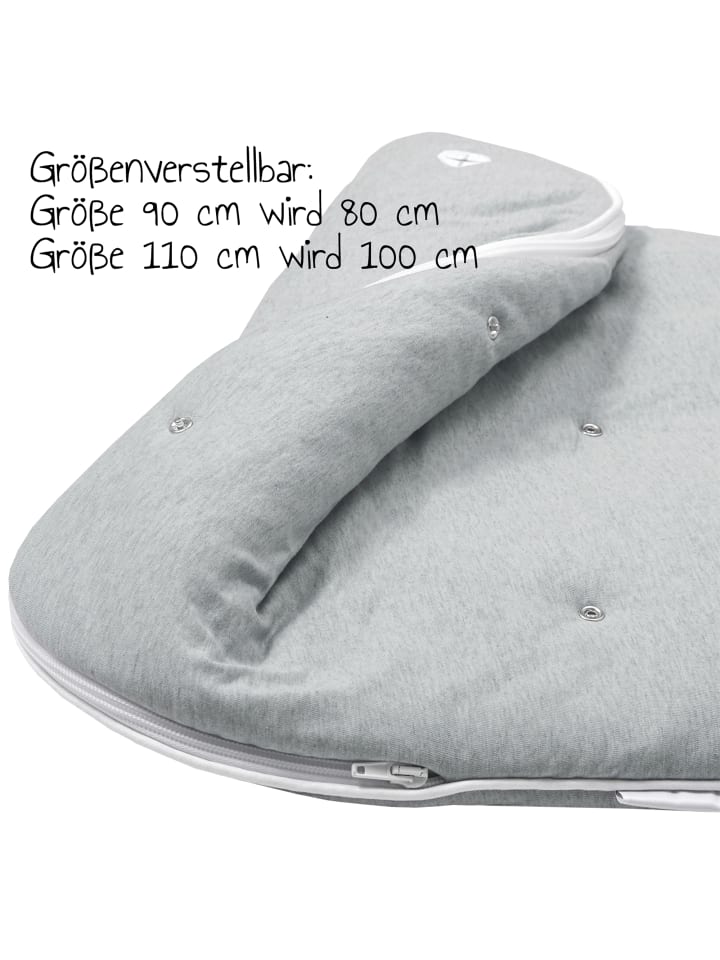 nordic coast company  Baby Schlafsack Grau günstig kaufen