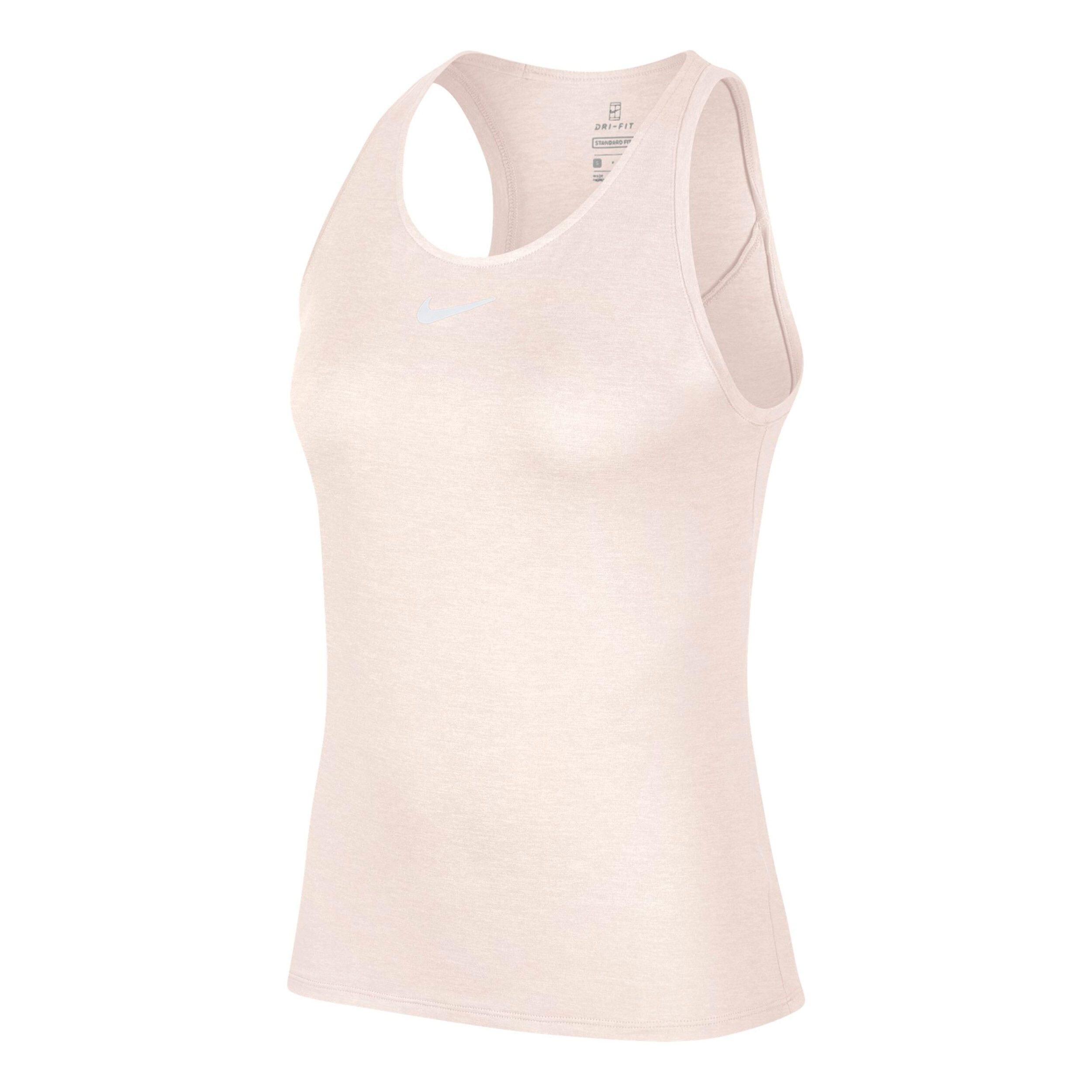 Court Dri-Fit Tank-Top Damen - Nude, Weiß