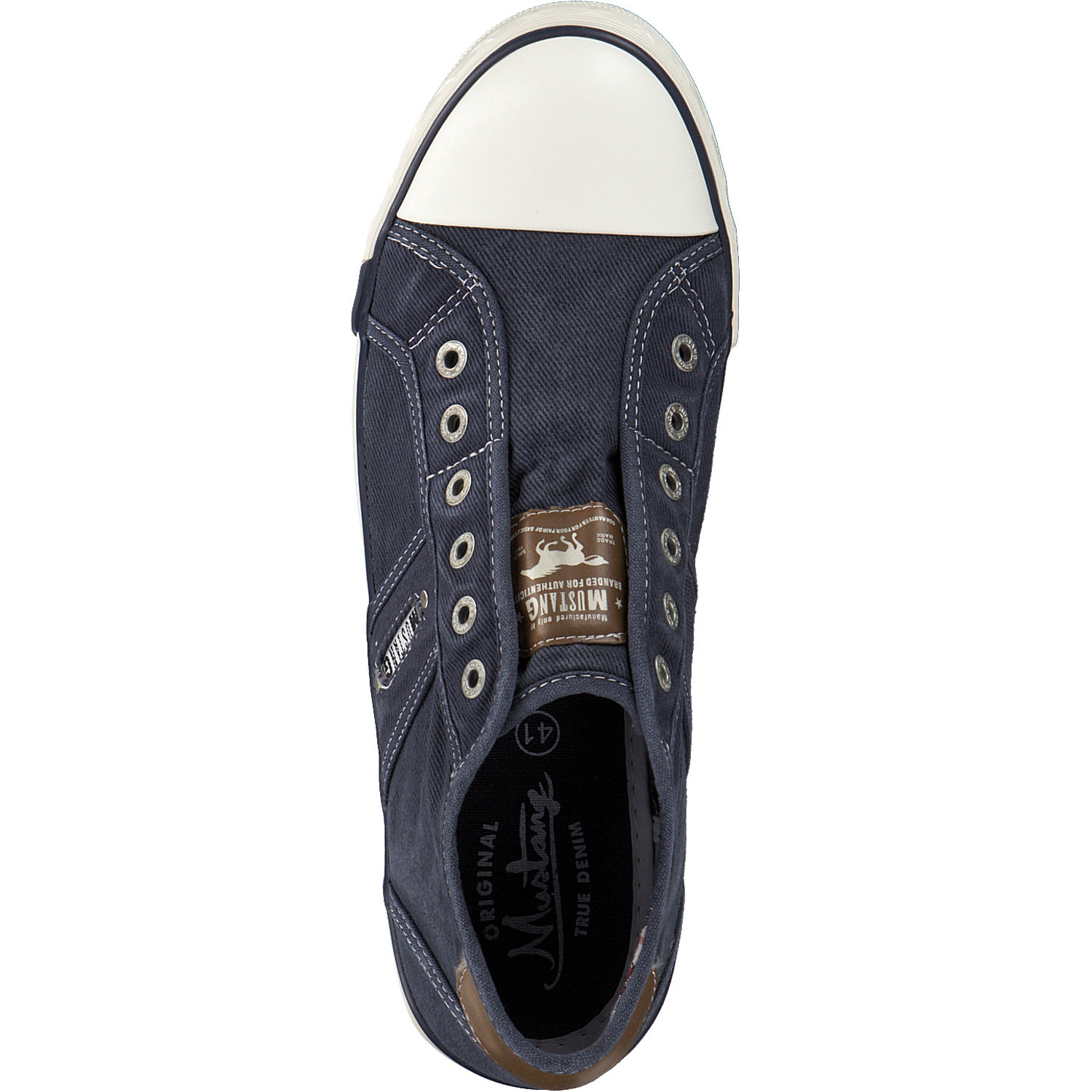 Mustang 4058401, Sneakers Low, Herren, Blau (Dunkelblau)