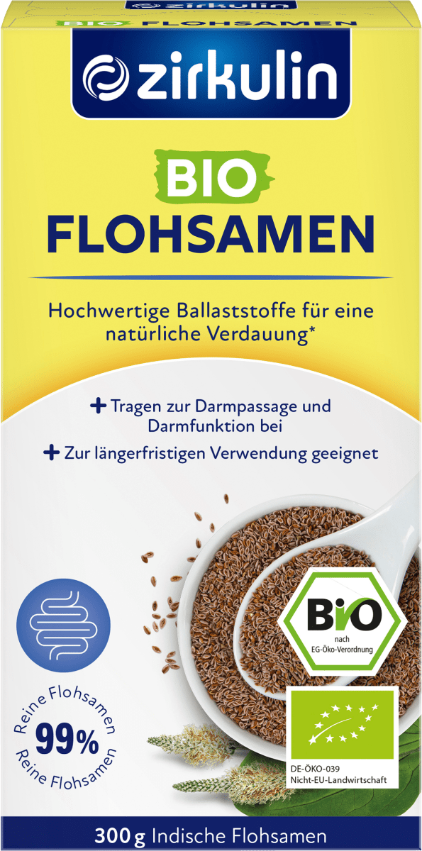 Indische Bio Flohsamen, 300 g