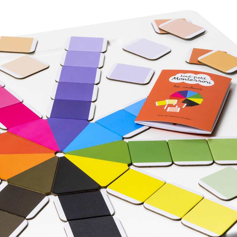 Coffret Exclusif Tout-petit Montessori les formes et les couleurs - Nathan Jeunesse