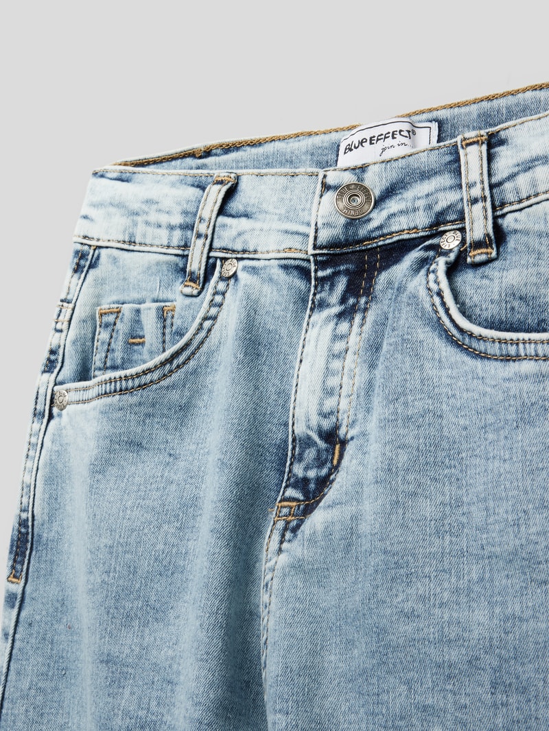 Straight Fit Jeans mit Stretch-Anteil Modell 'NORMAL' in blau
