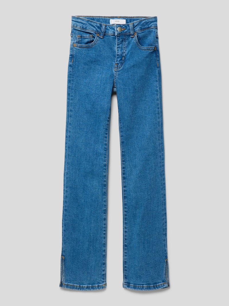 Flared Cut Jeans im 5-Pocket-Design Modell 'flarel' in blau