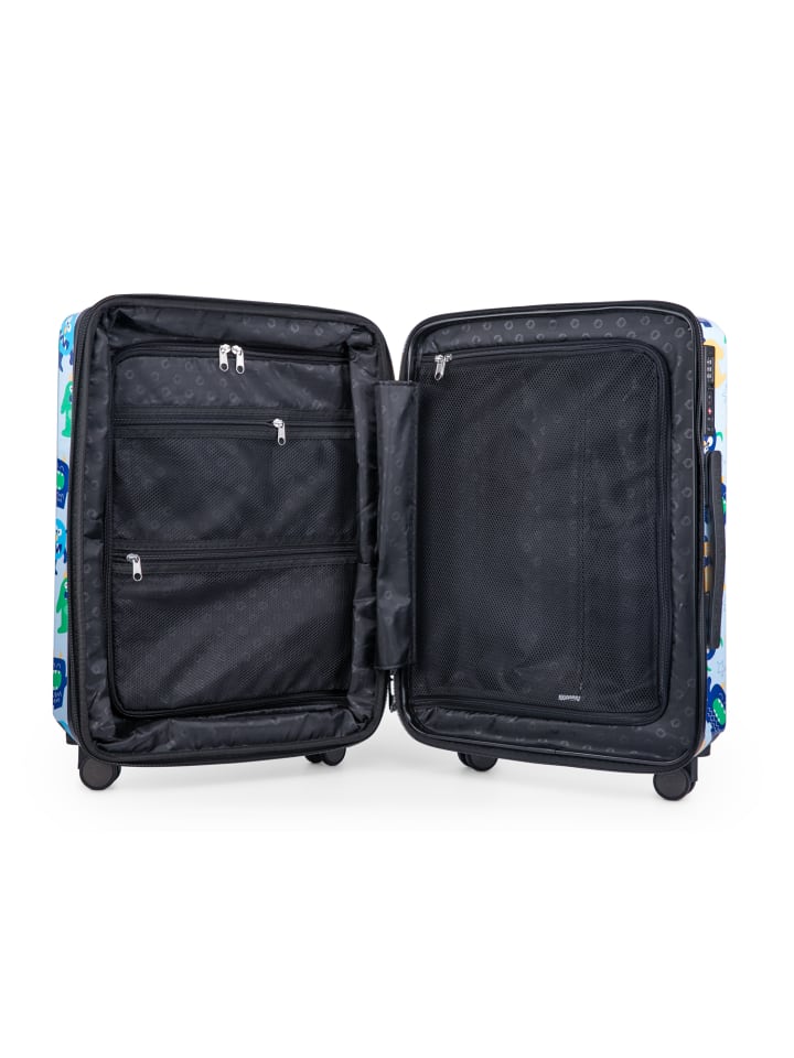 Hauptstadtkoffer Mitte - Handgepäck Bordgepäck-Trolley Koffer, TSA, in MONSTERS günstig kaufen S