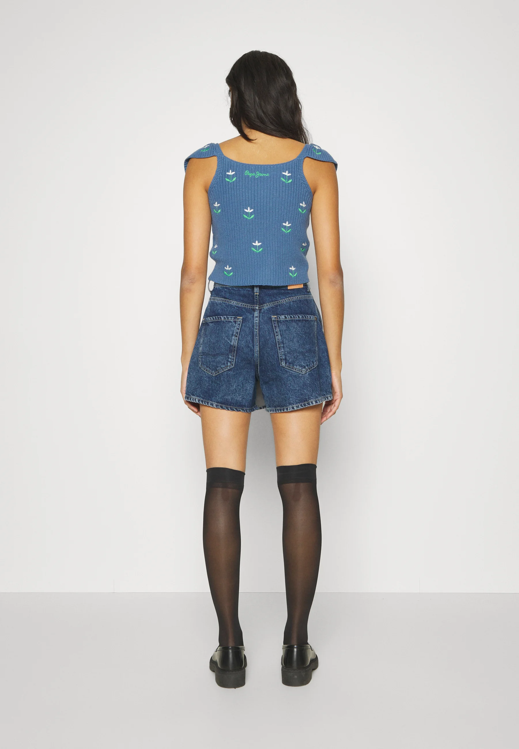 Pepe Jeans REGULAR SKORT OCEAN - Pantalones cortos vaqueros