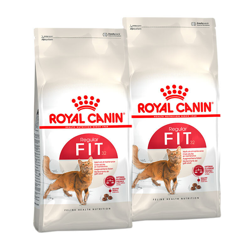ROYAL CANIN Trockenfutter ROYAL CANIN Fit 32 2x10 kg