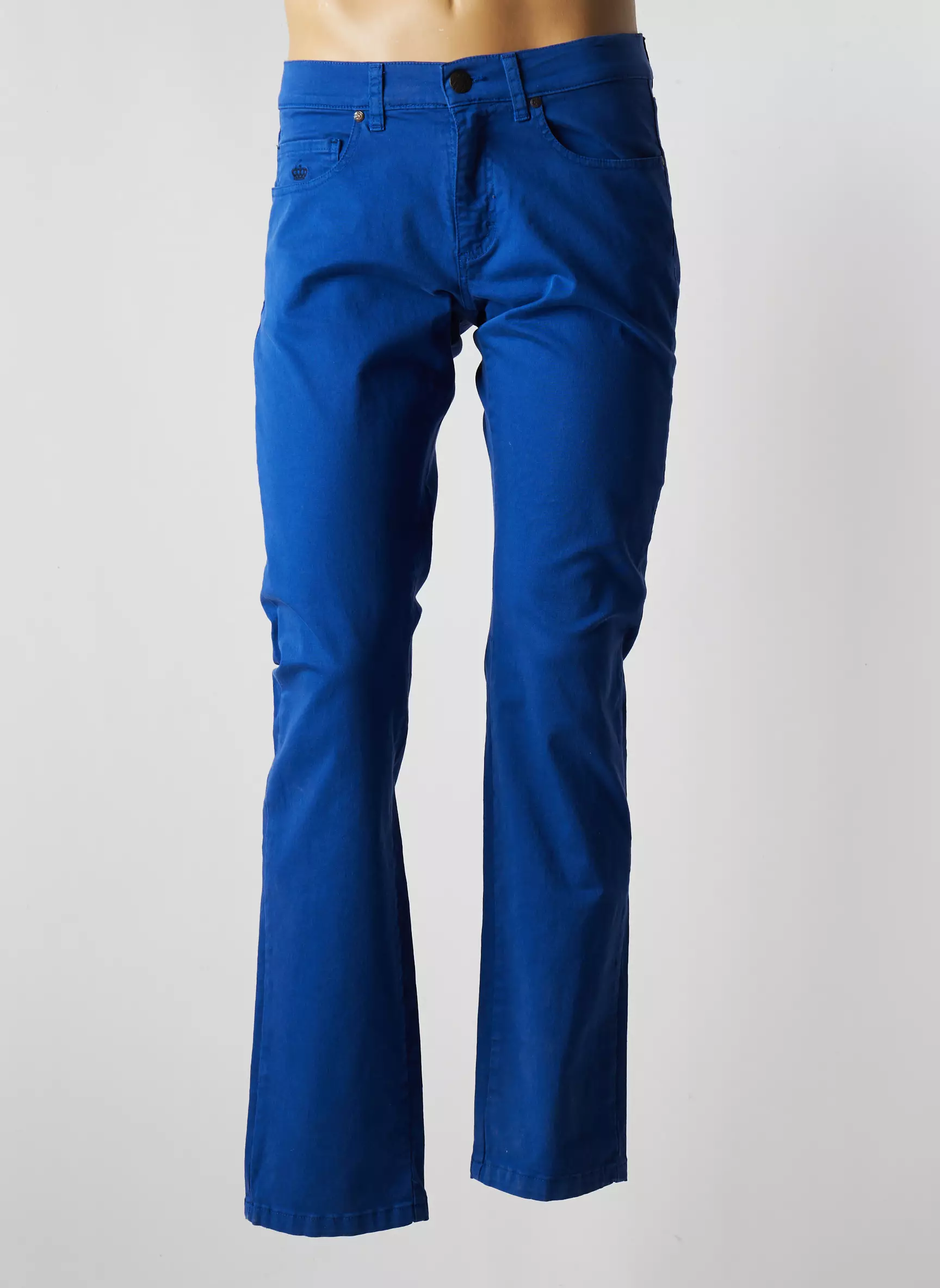Lcdn Pantalons Droits Homme couleur bleu