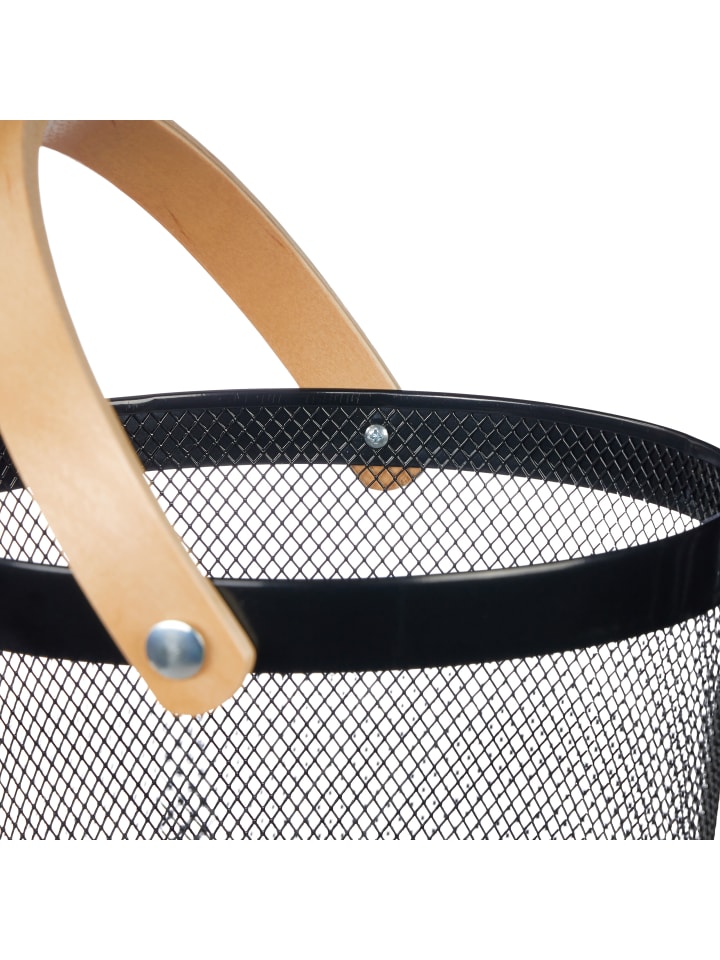 relaxdays Drahtkorb in Schwarz günstig kaufen onesize