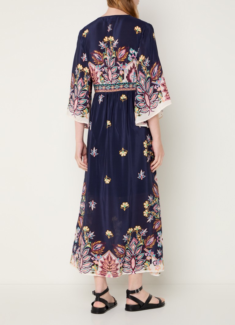 Vestido midi estampado Lucia de ba&sh