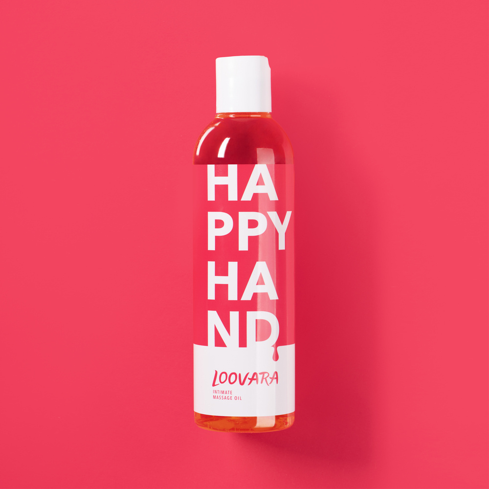 loovara Happy Hand - sans odeur huile de massage