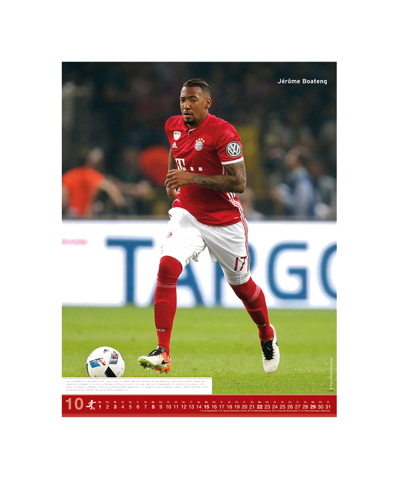 Fußball Superstars Posterkalender 2017
