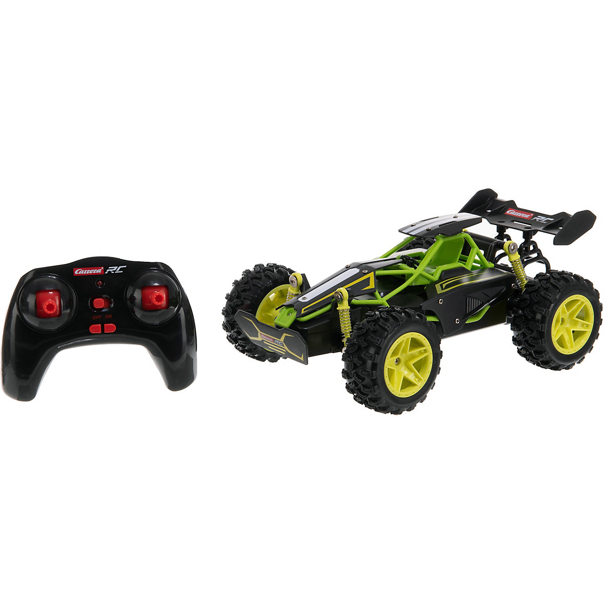 CARRERA RC - 2,4GHz Lime Buggy mit 30 min Fahrzeit, Ferngesteuertes Auto