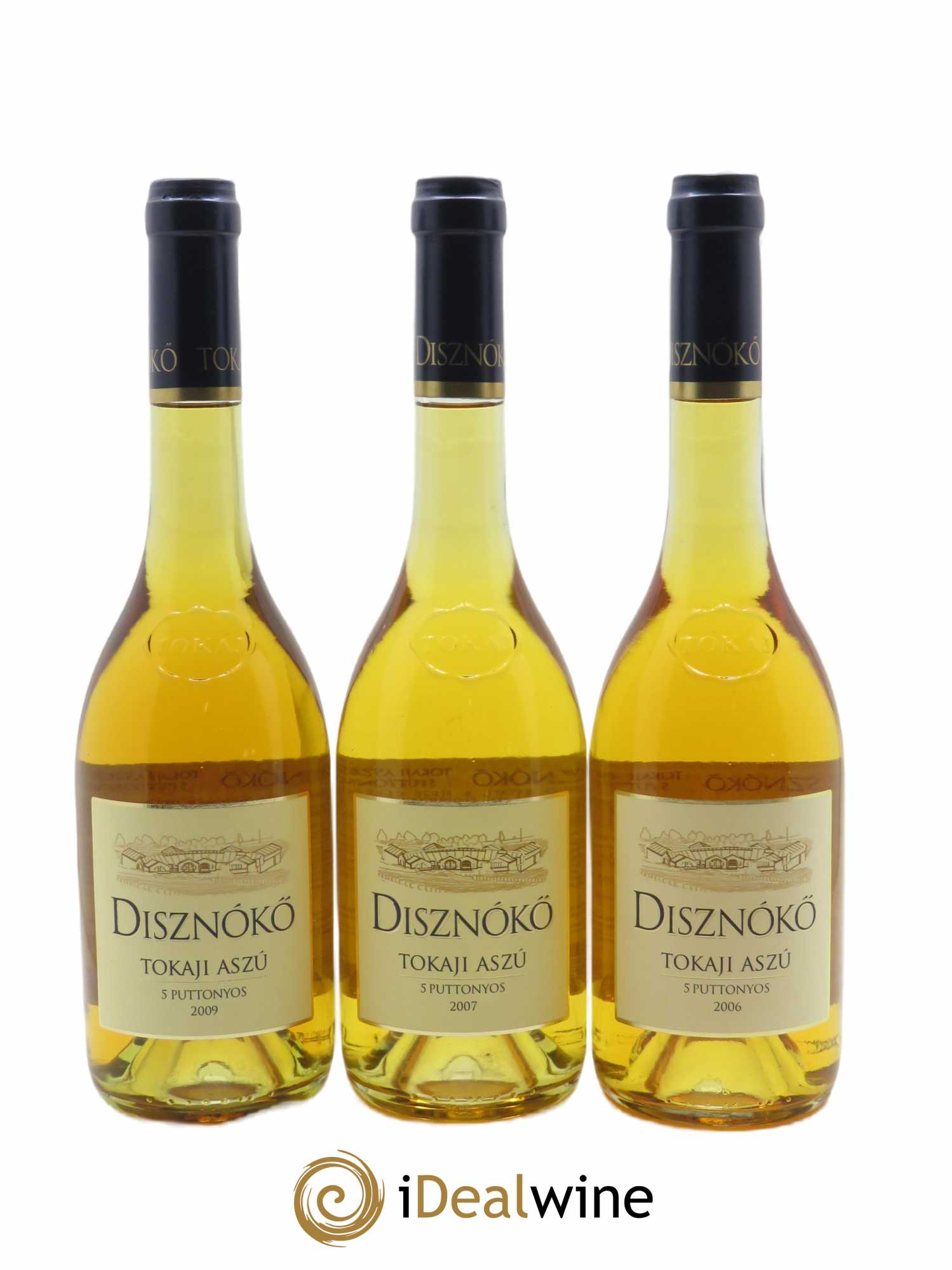 Tokaj Coffret 3 bouteilles 5 Puttonyos Vertical Collection n°2 Disznoko (Domaine)   - Lot de 1 Bouteille