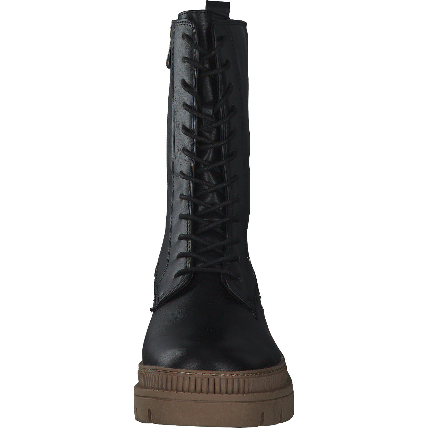 Marco Tozzi 25703, Schnürstiefel, Damen, BLACK / NATURE