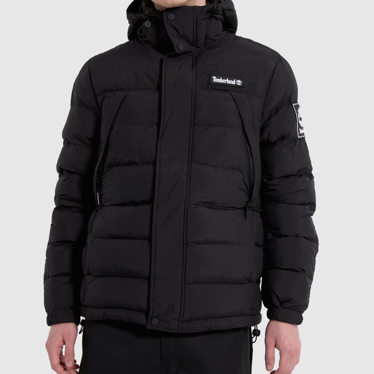 Timberland – Svart puffjacka i archive-modell