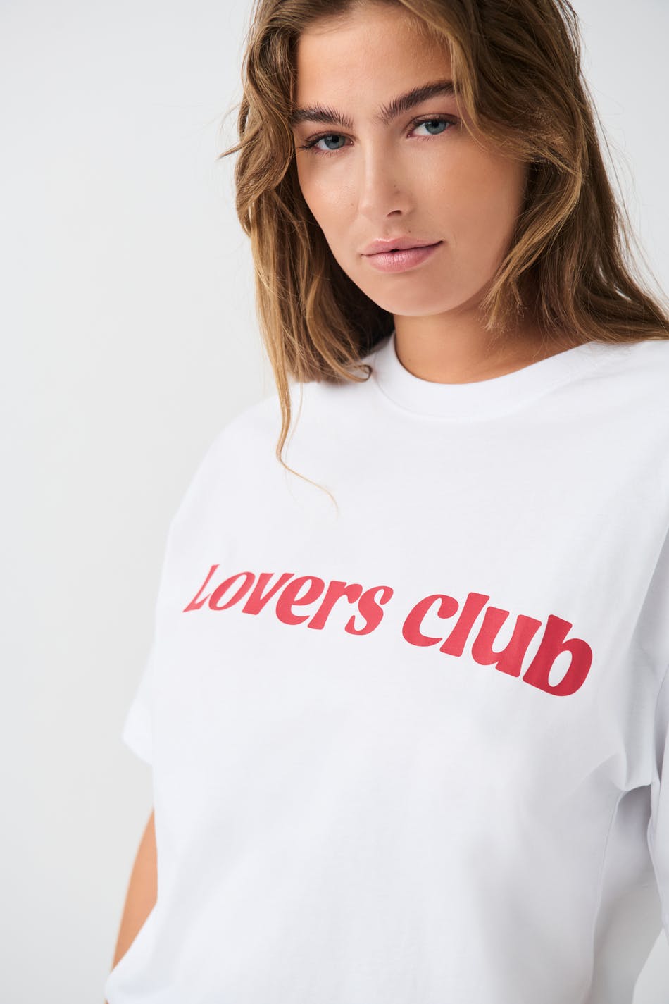 Oversized print tee