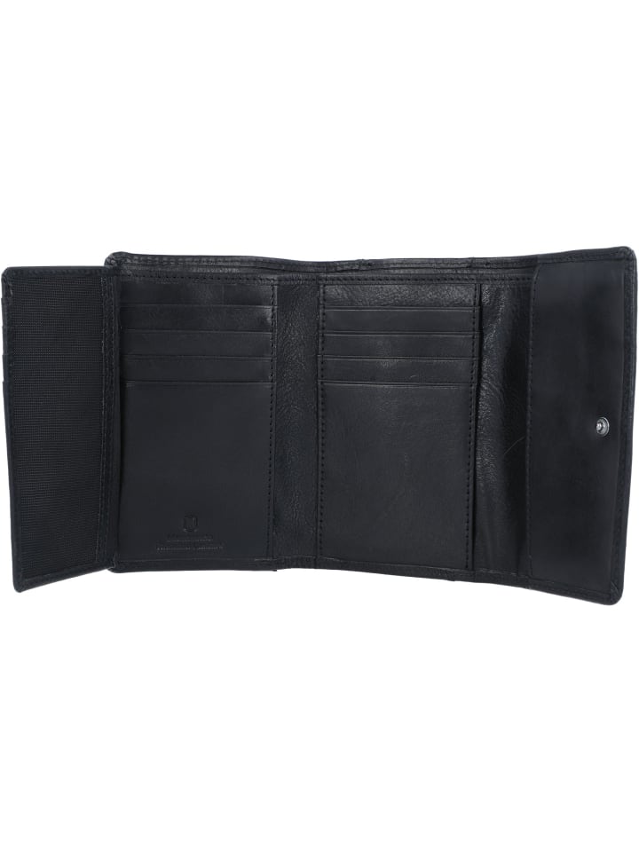 Camel Active Talara Geldbörse Leder 14 cm in black günstig kaufen onesize