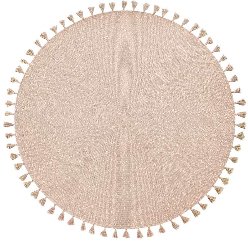 Tapis avec pompons 140cm HELOISE