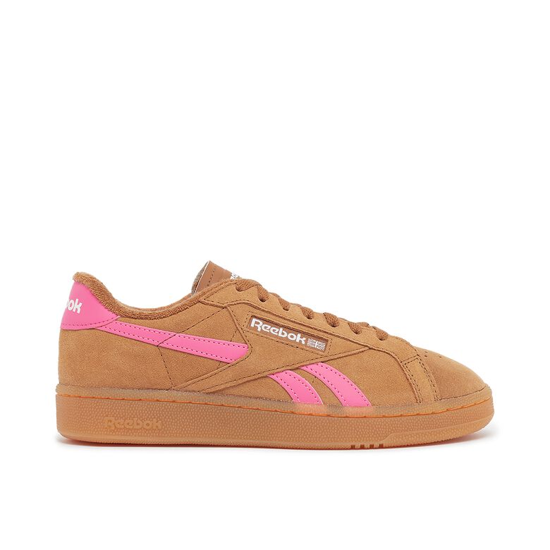 Reebok Wmns Club C Grounds UK wildbrown/gum/truepink