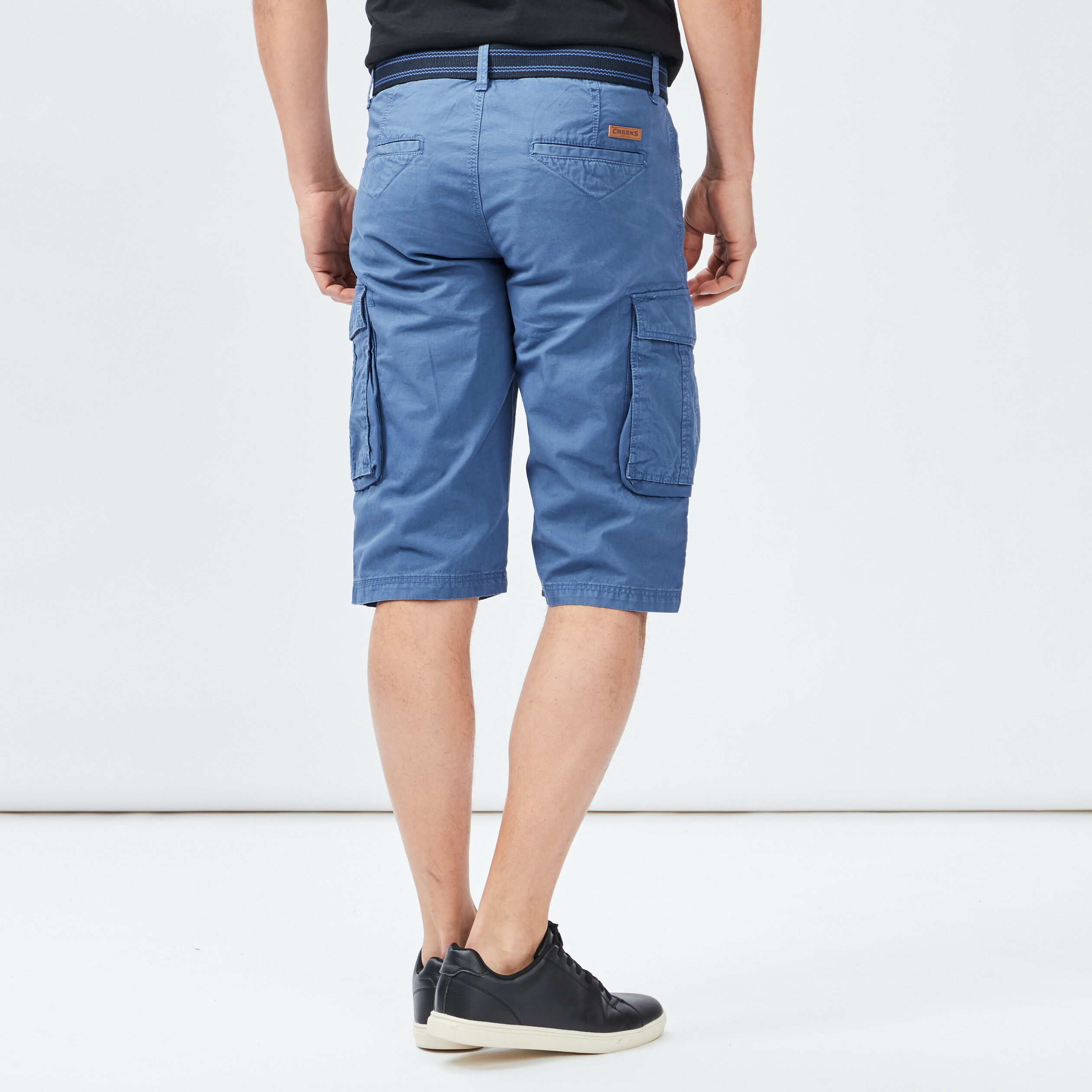 Bermuda battle Creeks bleu homme | La Halle