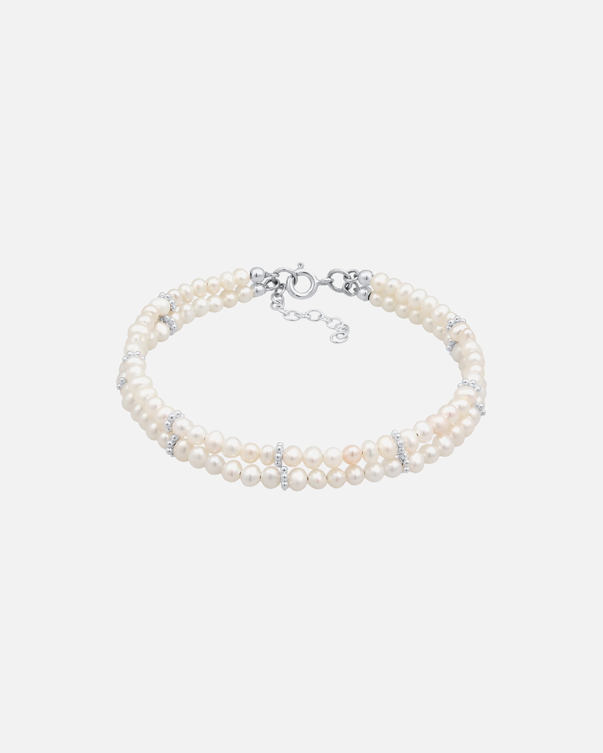 Elegante y sencillo bolso Elli Ladies con perla cultivada de agua dulce en plata de ley 925.