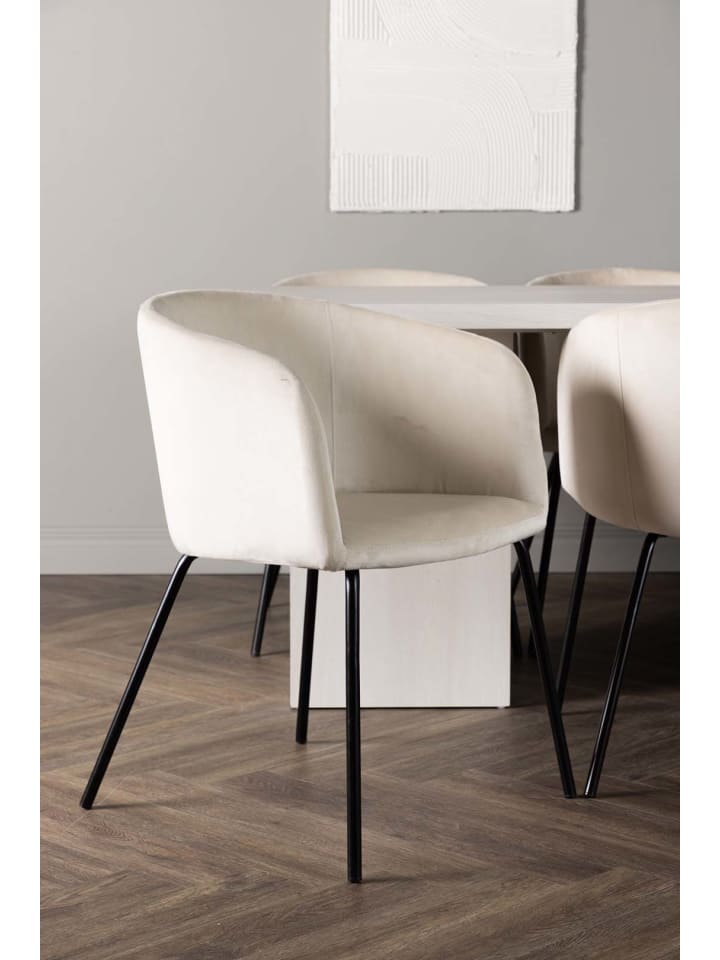 ebuy24 Essgruppe Olga 9 ( 7-teilig) Weiß 90 x 200 cm günstig kaufen onesize