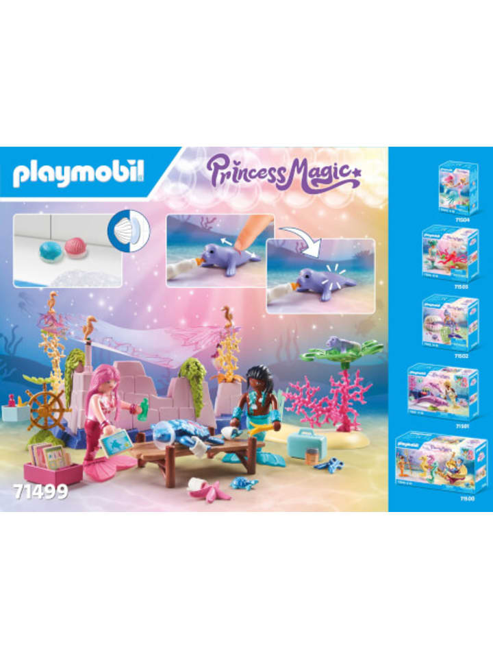 Playmobil Spielfigur Set Princess Magic - Meerjungfrauen-Tierpflege, ab 3 Jahre günstig kaufen onesize
