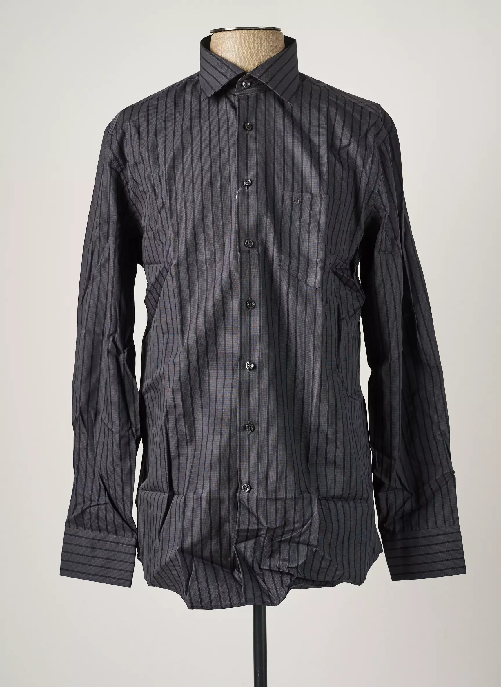 Seiden Sticker Manches Longues Homme couleur gris