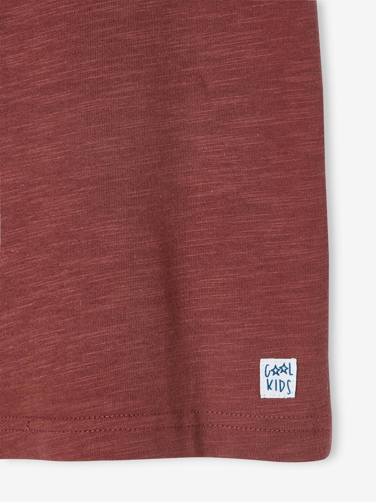 Vertbaudet Jungen T-Shirt BASIC, personalisierbar Oeko-Tex - türkis