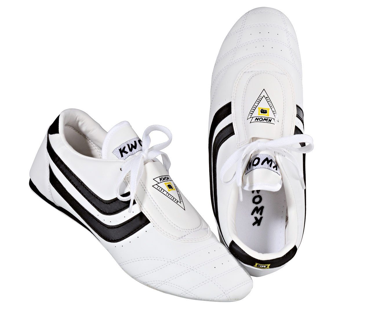 KWON Kampfsportschuhe Chosun Plus weiß Slipper Karate Taekwondo Sneaker Leichte Sportschuhe, mit Schürung, Budoschuhe
