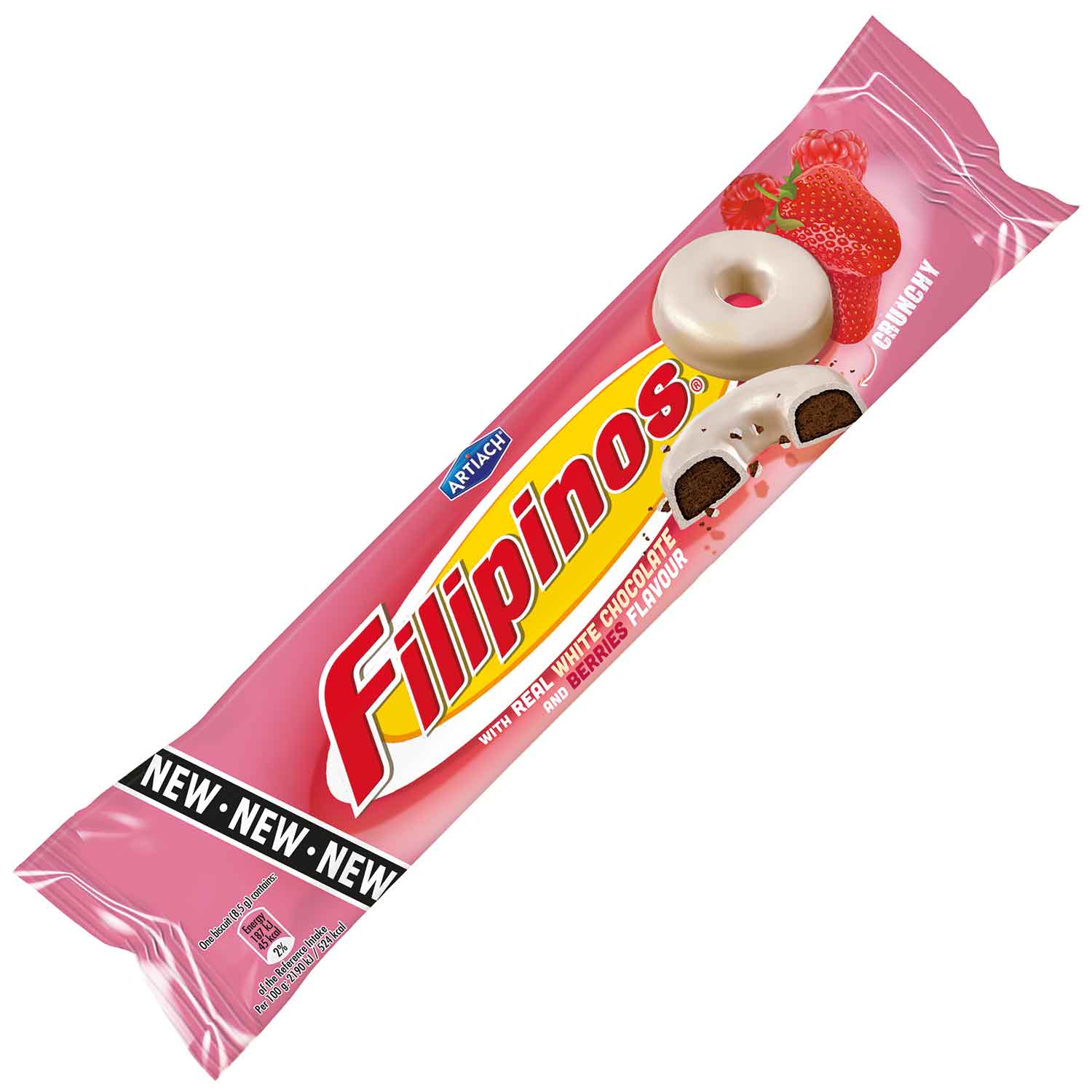 Filipinos White Chocolate and Berries 128g