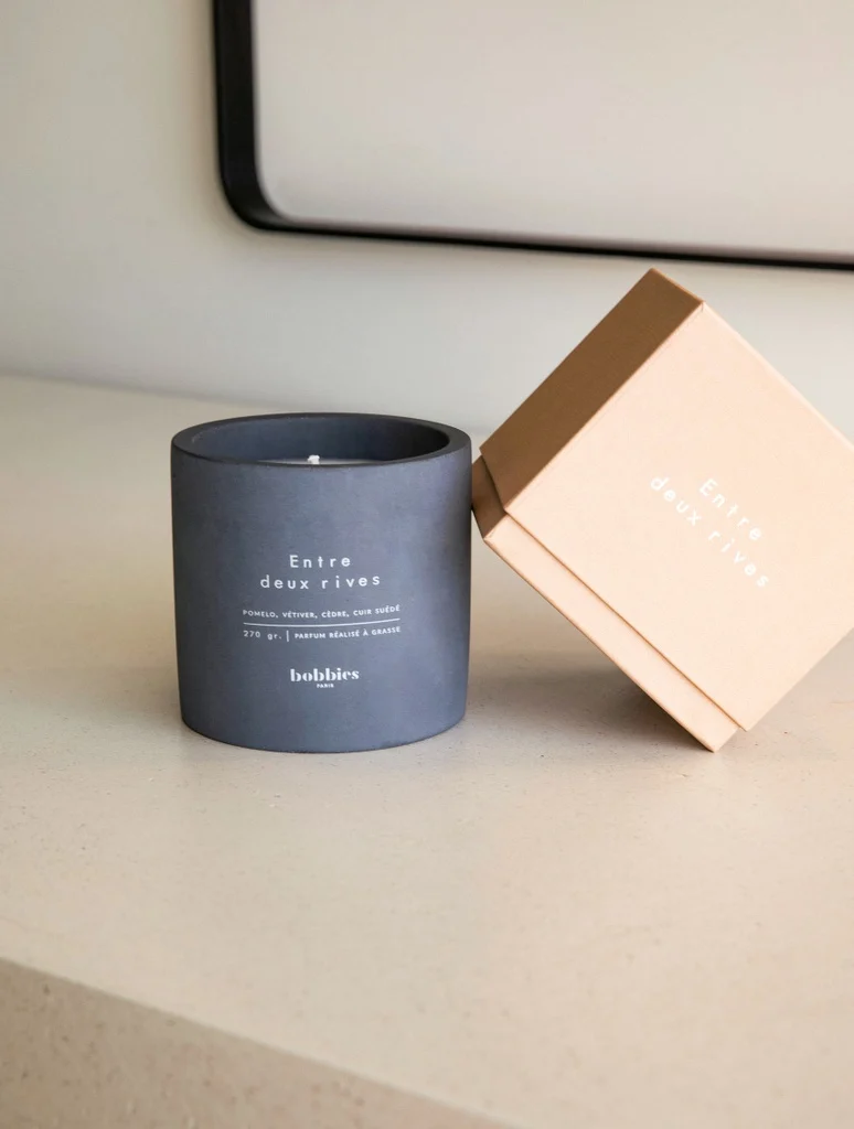 Bougie - Bleu Ardoise