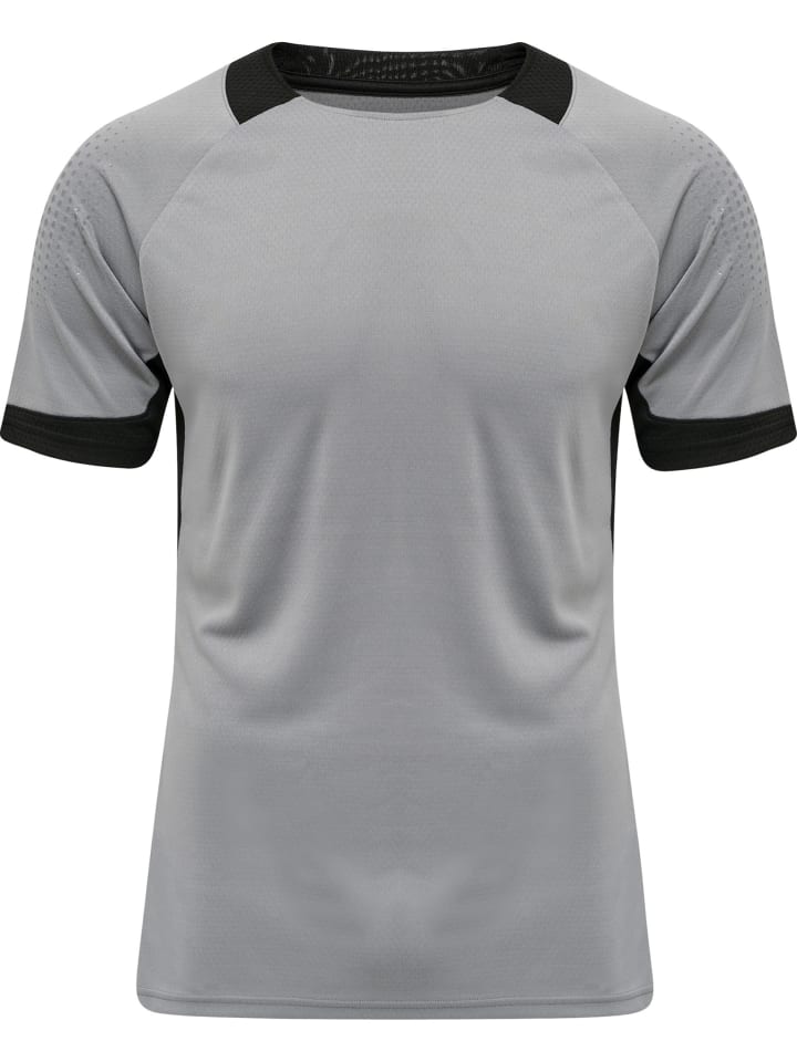 Hummel Hummel T-Shirt Hmllead Herren in GREY MELANGE günstig kaufen S