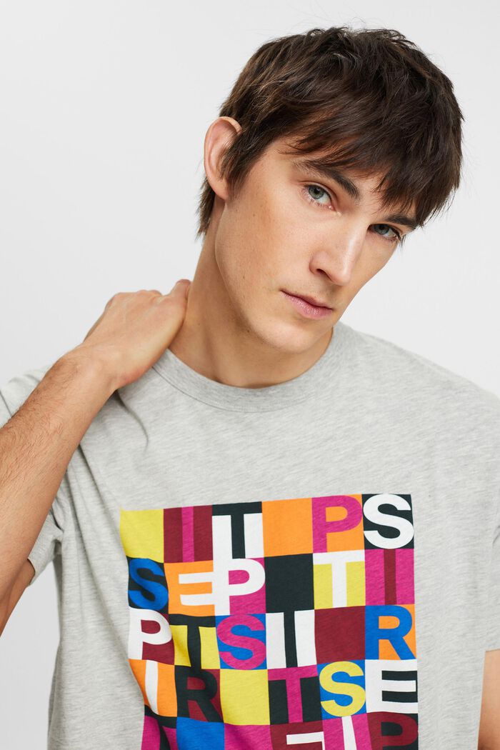 T-Shirt mit Logo-Print, Bio-Baumwolle