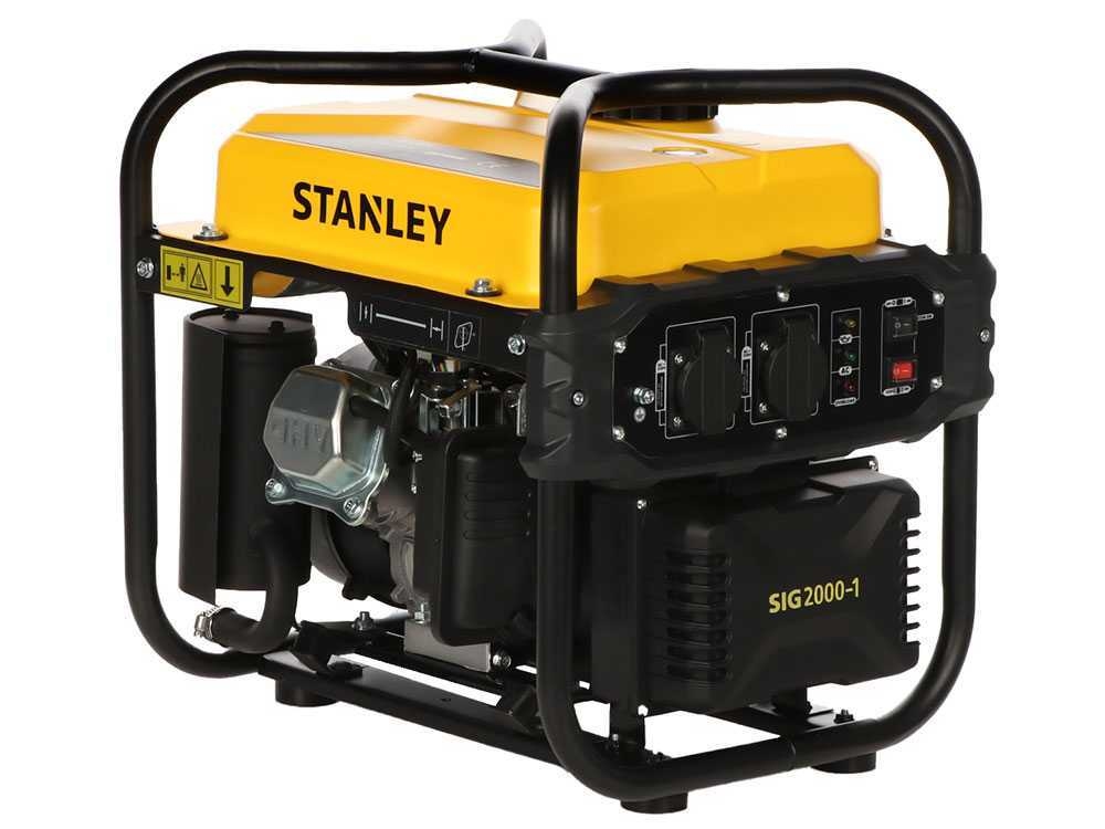 Stanley 604800120 SIG 2000-1 Inverterski bencinski generator 2 kW 230V