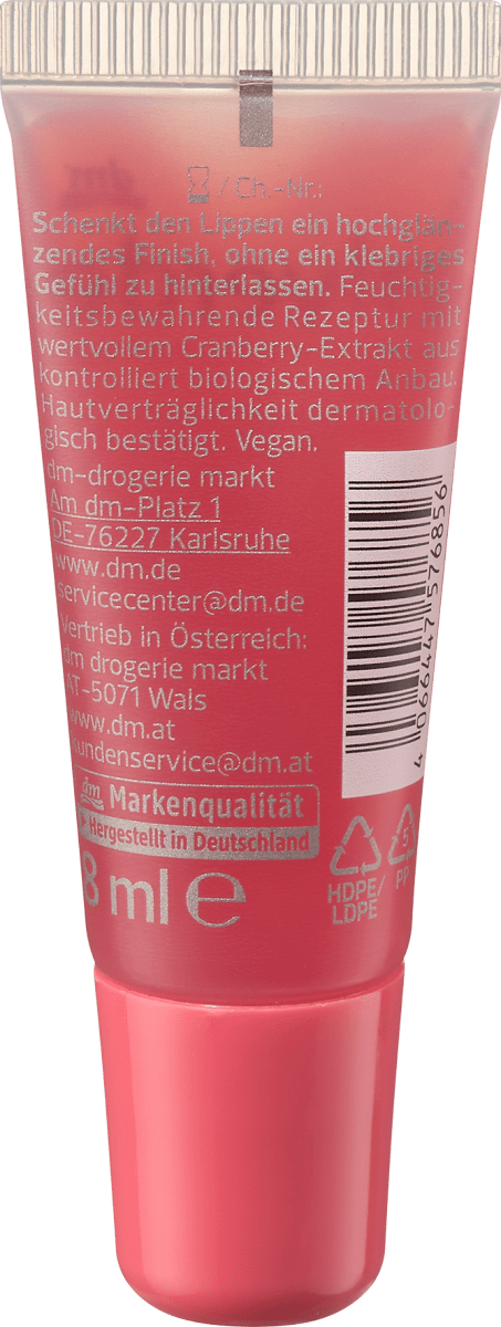 Lipgloss Juicy Lips Nordic Berry, 8 ml
