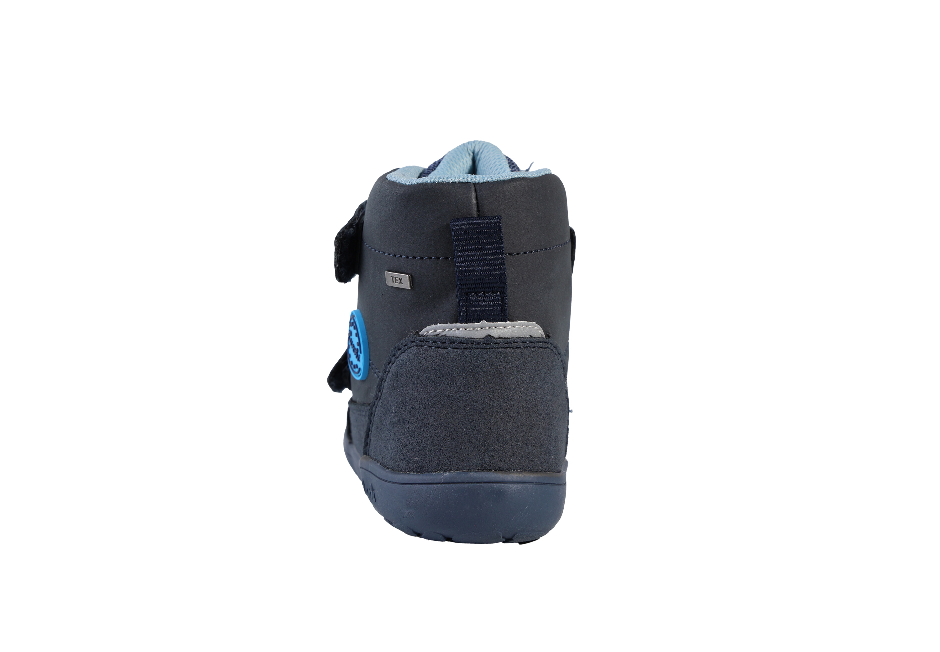Lurchi Stiefelette Jimmy-TEX Barefoot - navy-turkis