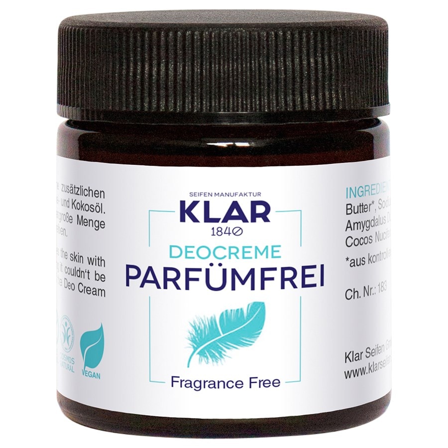 Deocreme parfümfrei