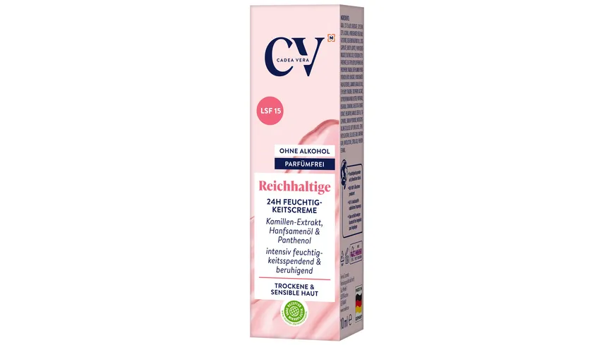 CV Reichhaltige 24h Feuchtigkeitscreme 10 ml