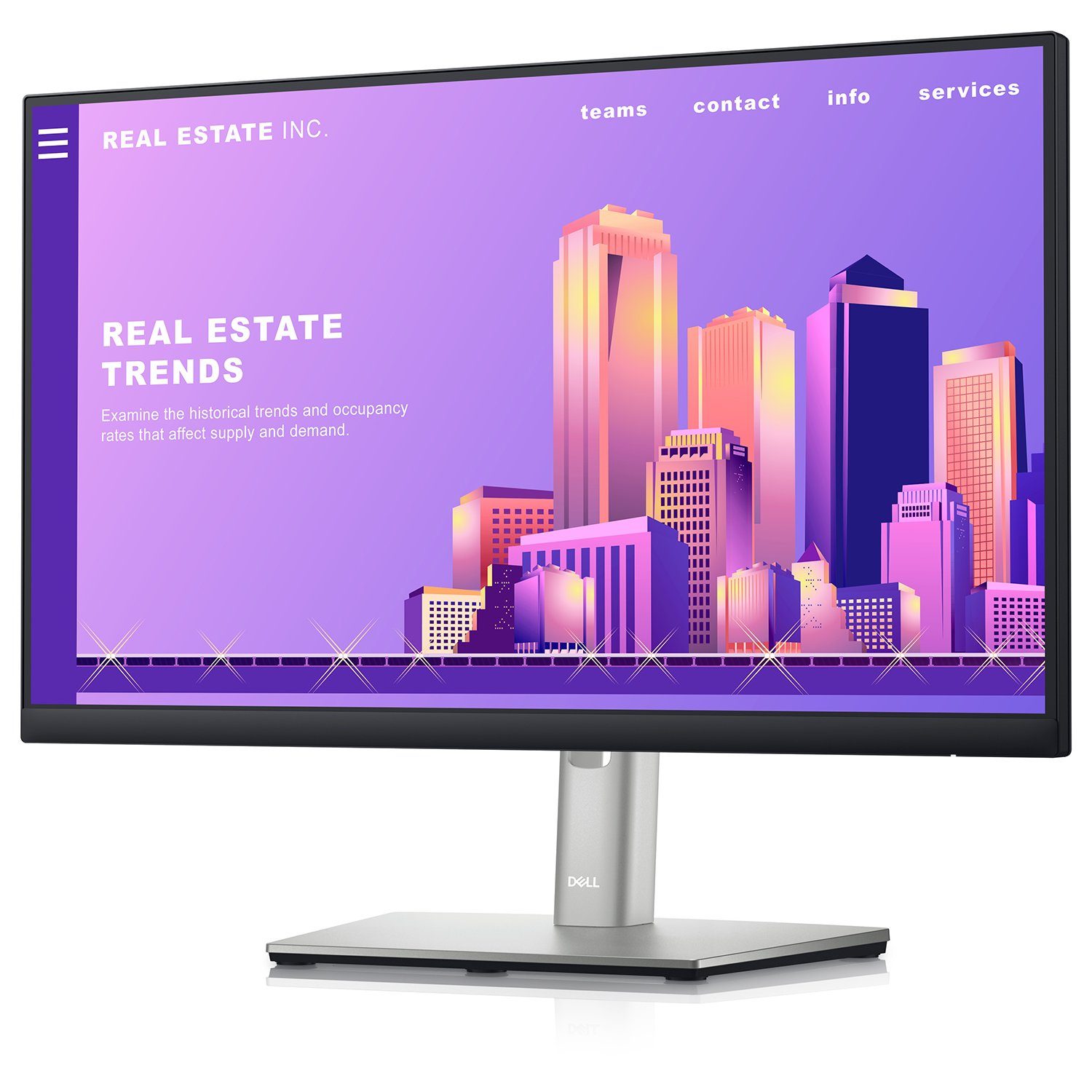 Dell P2722H LED-Monitor (68.6 cm/27 