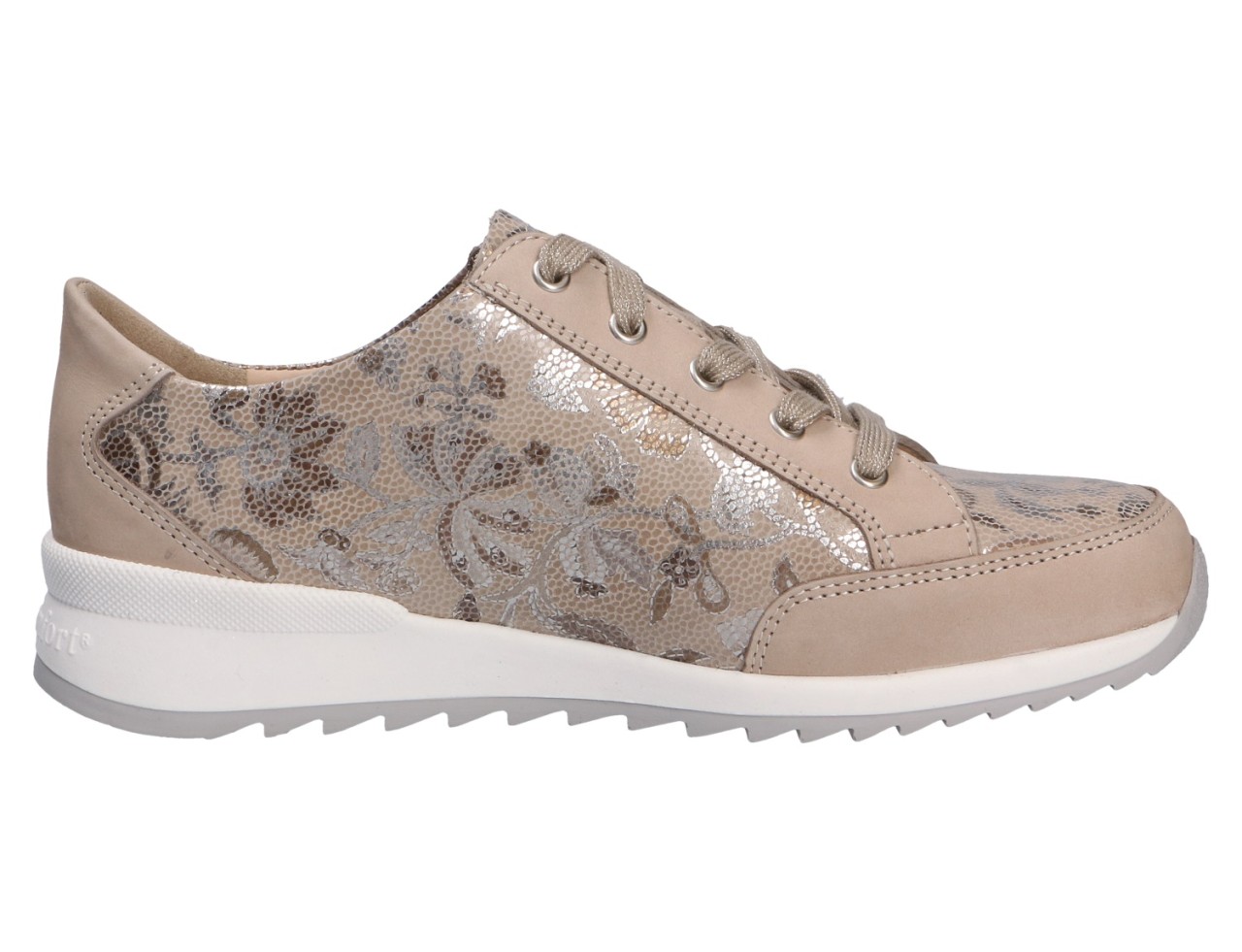 FINN COMFORT Sneaker grau Damen Schnürschuhe