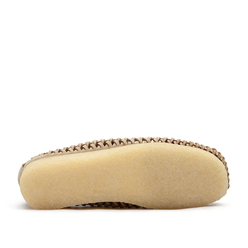 Clarks Wallabee Loafer Weave 26176534 / braun