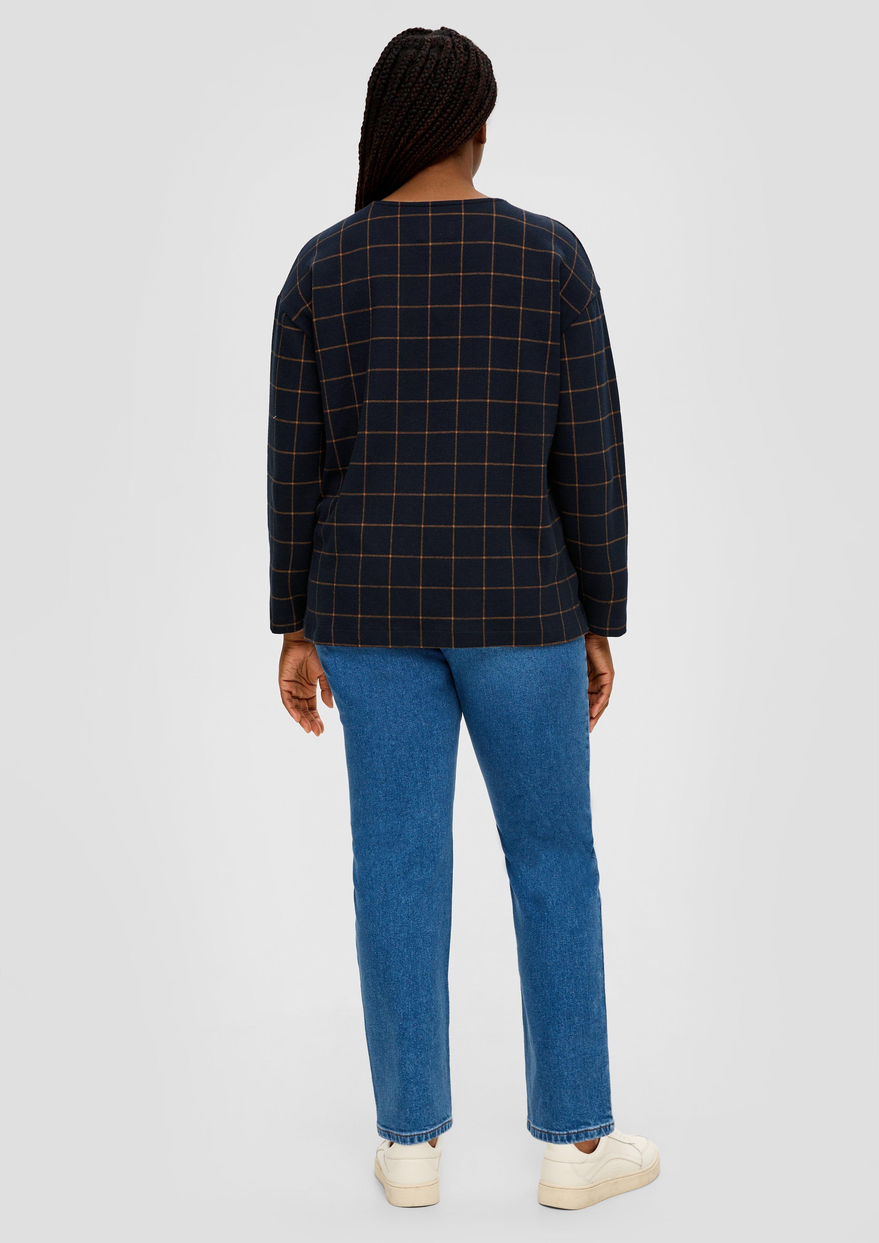 Sweatshirt mit Strickmuster  2136677-59N0