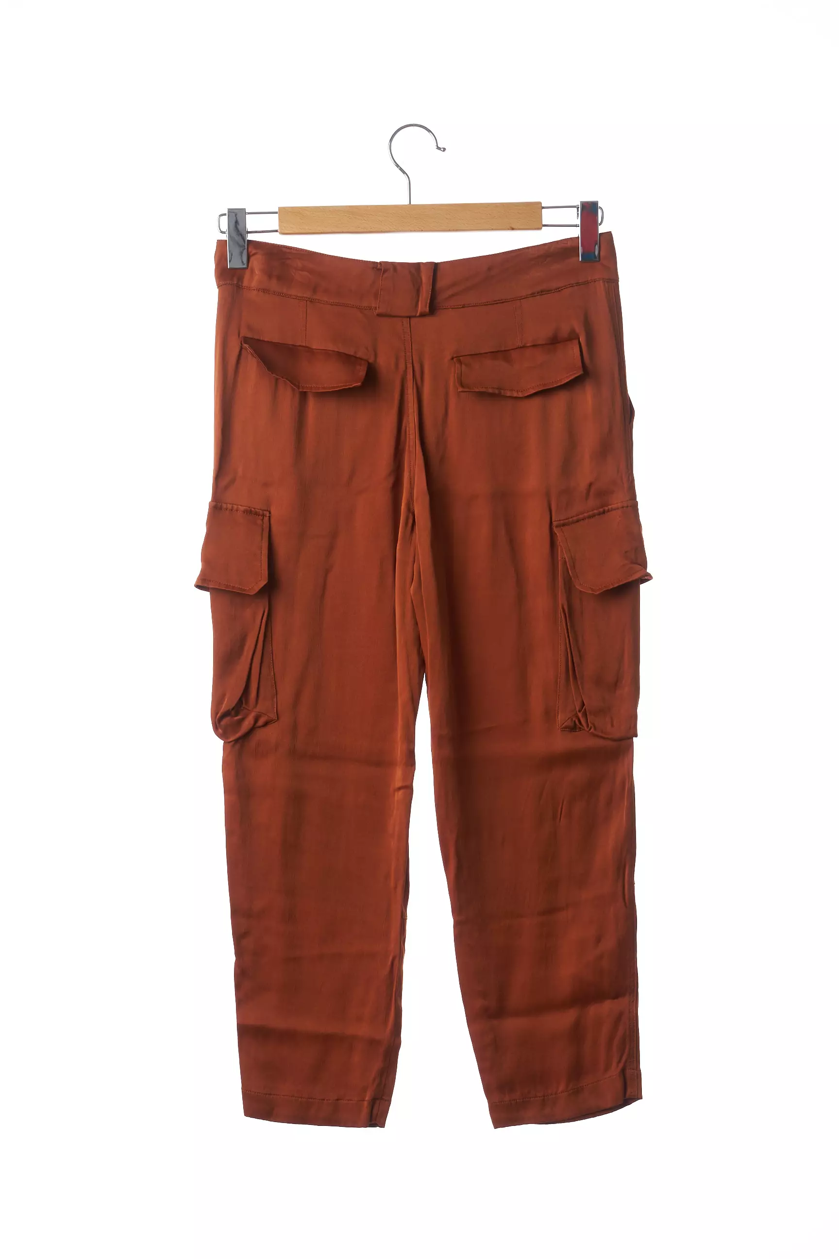 8Pm Pantalons Cargo Femme couleur marron
