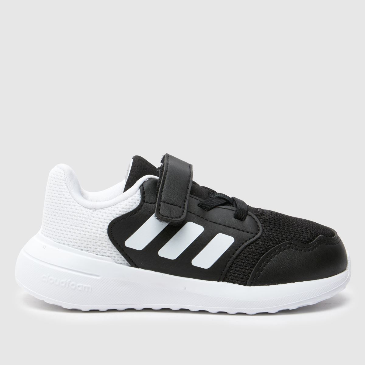 adidas črno-beli športni copati Tensaur Run 3.0 za malčke